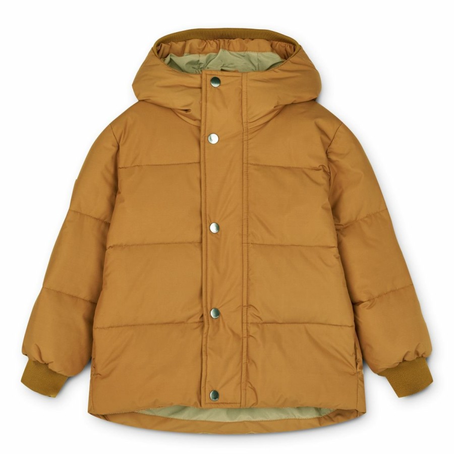 Tøj LIEWOOD Jakker & Veste | Palle Puffer Jakke Golden Caramel