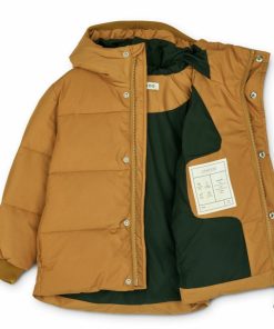 Tøj LIEWOOD Jakker & Veste | Palle Puffer Jakke Golden Caramel