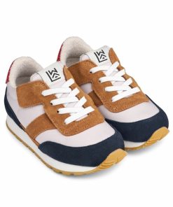 Sko LIEWOOD | Jasper Begynder-Sneakers I Ruskind Classic Navy Multi Mix