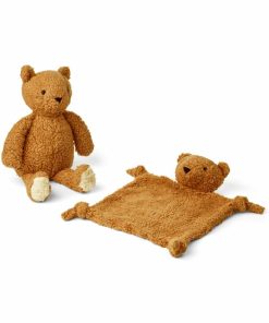 Legetøj LIEWOOD Indendørs Legetøj 0-2 år | Ted Babygavesaet Mr Bear / Golden Caramel