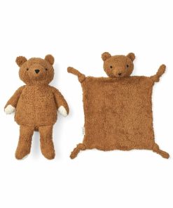 Legetøj LIEWOOD Indendørs Legetøj 0-2 år | Ted Babygavesaet Mr Bear / Golden Caramel