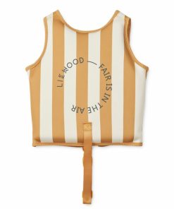 Legetøj LIEWOOD Udendørs Legetøj 2-5 år | Dove Svommevest Stripe Creme De La Creme / Yellow Mellow