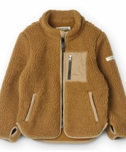 Tøj LIEWOOD Pile & Fleece | Nolan Fleecejakke Golden Caramel / Oat Mix