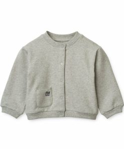 Bolig LIEWOOD Musthaves Til Baby | Silvio Cardigan Light Grey Melange