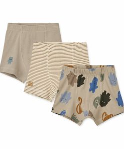 Tøj LIEWOOD Undertøj | Felix Boxershorts 3-Pak Monster / Mist Mix