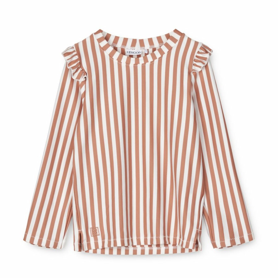 Tøj LIEWOOD Badetøj | Tenley Svommetroje Y/D Stripe: Tuscany Rose / Creme De La Creme