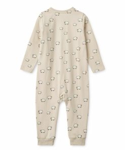 Bolig LIEWOOD Musthaves Til Baby | Birk Pyjamas Jumpsuit Sheep / Sandy