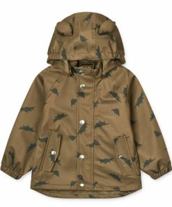 Tøj LIEWOOD Regntøj | Dakota Softshell-Jakke Bats /Khaki