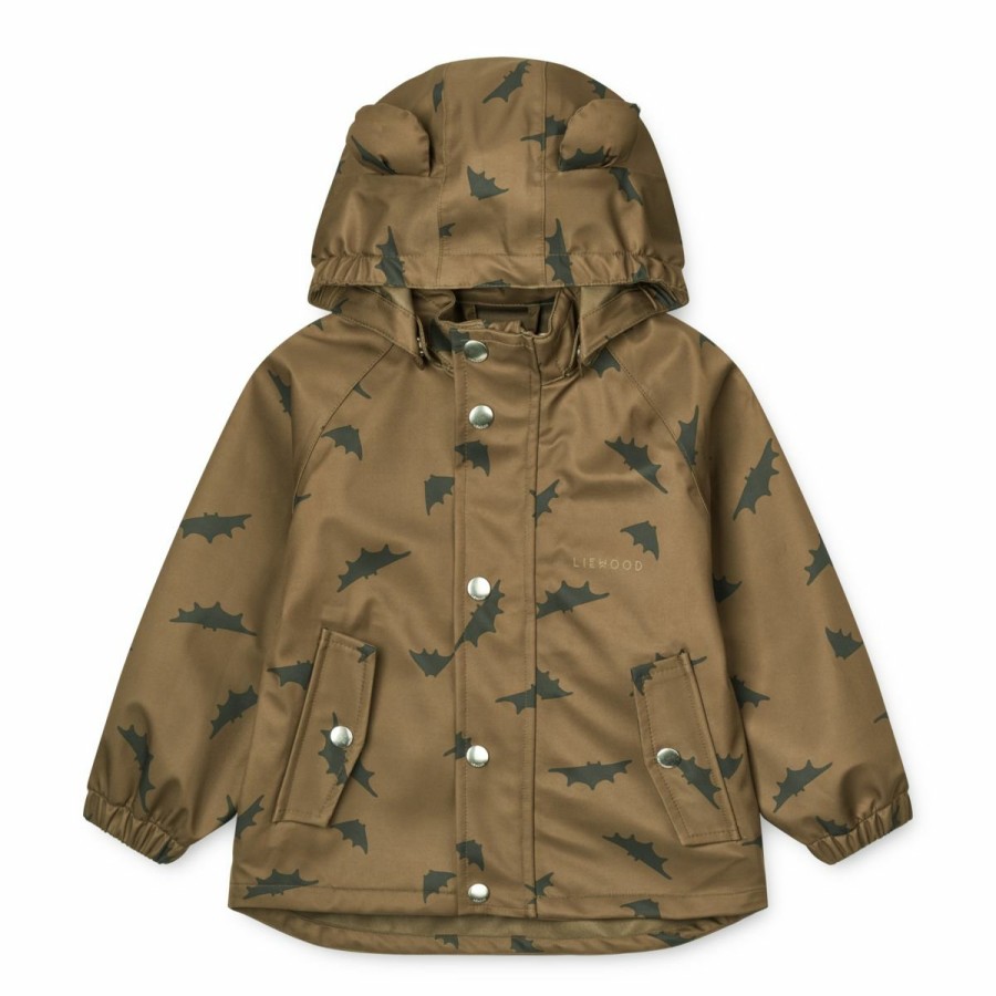 Tøj LIEWOOD Regntøj | Dakota Softshell-Jakke Bats /Khaki