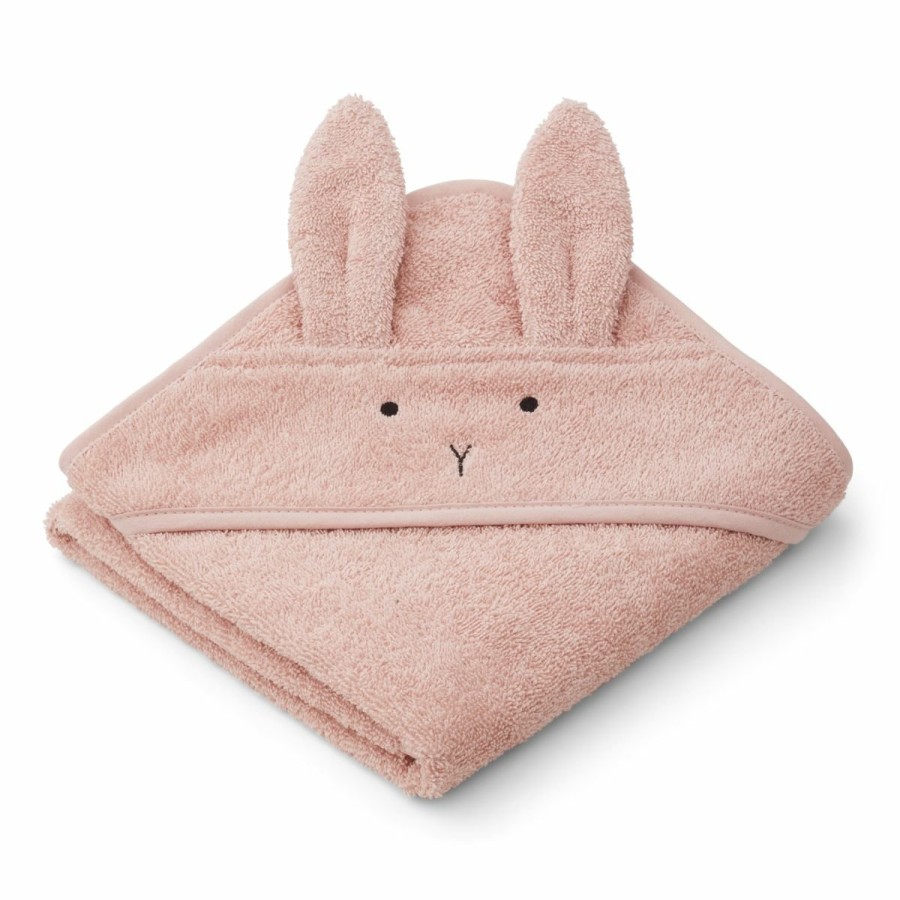 Bolig LIEWOOD Musthaves Til Baby | Albert Babyhandklaede Med Haette Rabbit Rose