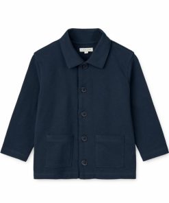 Tøj LIEWOOD Strik & Cardigans | Alke Twill-Cardigan Classic Navy