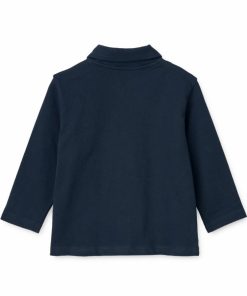 Tøj LIEWOOD Strik & Cardigans | Alke Twill-Cardigan Classic Navy