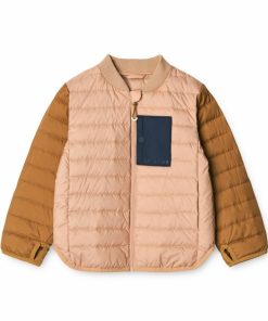 Tøj LIEWOOD Jakker & Veste | Lauge Let Dunjakke Tuscany Rose Mix