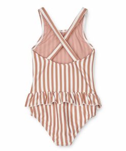 Tøj LIEWOOD Badetøj | Amara Badedragt Y/D Stripe: Tuscany Rose / Creme De La Creme