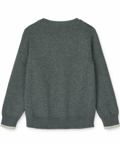 Tøj LIEWOOD Strik & Cardigans | Omaha Jumper Grey Melange