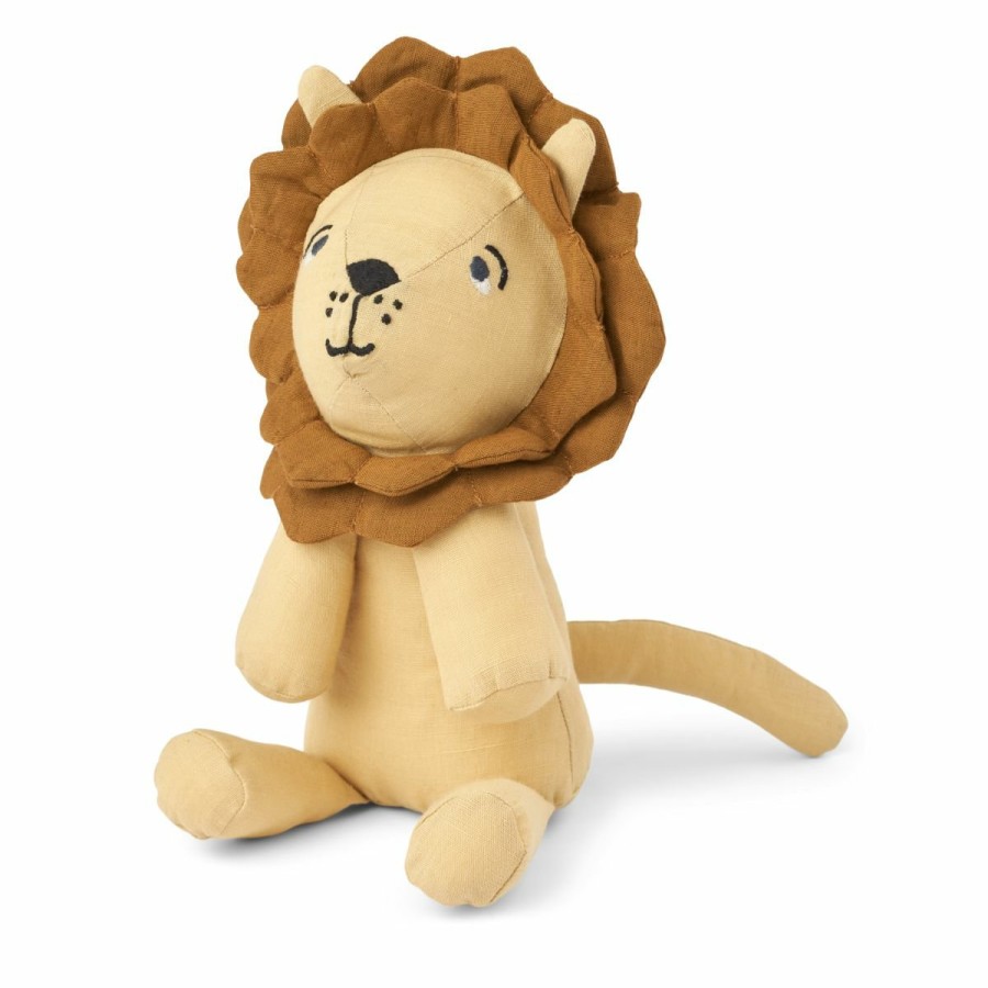 Legetøj LIEWOOD Indendørs Legetøj 2-5 år | Myra Lovebamse S Lion / Yellow Mellow