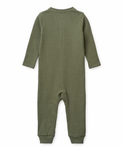 Bolig LIEWOOD Musthaves Til Baby | Birk Pyjamas Jumpsuit Faune Green