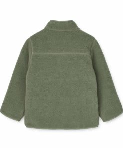 Tøj LIEWOOD Pile & Fleece | April Fleecejakke Faune Green