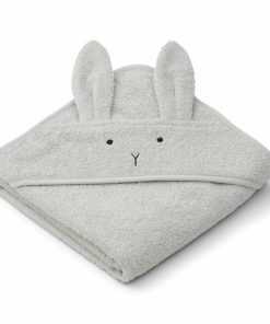 Bolig LIEWOOD Musthaves Til Baby | Albert Babyhandklaede Med Haette Rabbit Dumbo Grey