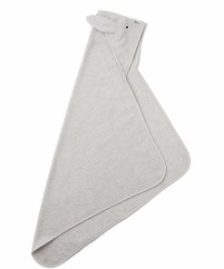 Bolig LIEWOOD Musthaves Til Baby | Albert Babyhandklaede Med Haette Rabbit Dumbo Grey