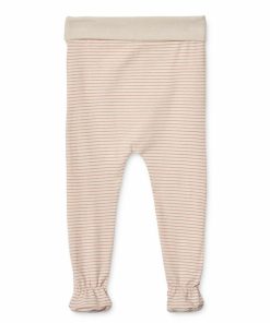 Bolig LIEWOOD Musthaves Til Baby | Facu Leggings, Stribede Y/D Stripe Sandy / Tuscany Rose