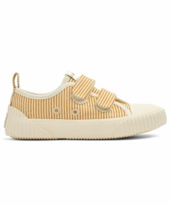 Sko LIEWOOD | Kim Kanvassko Stripe Yellow Mellow / Cremede La Creme