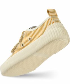 Sko LIEWOOD | Kim Kanvassko Stripe Yellow Mellow / Cremede La Creme