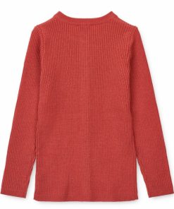 Tøj LIEWOOD Strik & Cardigans | Randi Merinocardigan Aurora Red