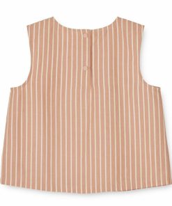 Tøj LIEWOOD Trøjer og Toppe | Delphia Y/D Stribet Top Y/D Stripes Tuscany Rose /Creme De La Creme