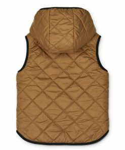 Tøj LIEWOOD Pile & Fleece | Diana Vendbar Vest Pecan / Sandy Mix