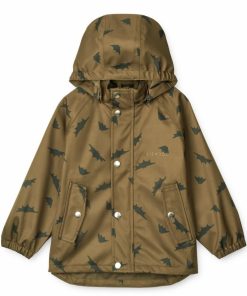 Tøj LIEWOOD Regntøj | Parker Softshell Jakke Junior Bats /Khaki