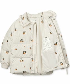 Tøj LIEWOOD Jakker & Veste | Anemone Dunjakke Peach / Sandy