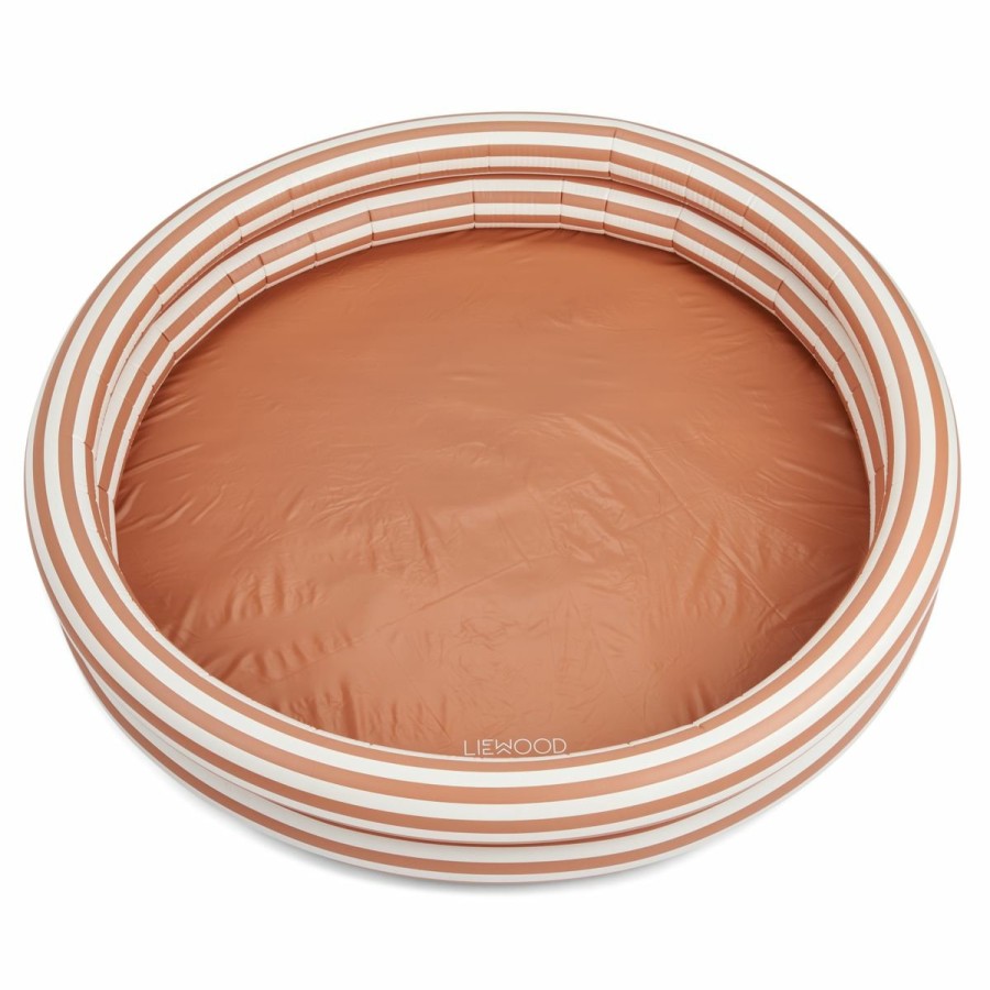 Legetøj LIEWOOD Udendørs Legetøj 0-2 år | Savannah Swimmingpool Stor Stripe: Tuscany Rose/Creme De La Creme