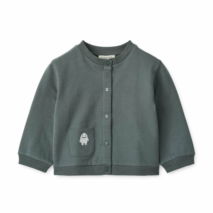 Bolig LIEWOOD Musthaves Til Baby | Silvio Cardigan Whale Blue