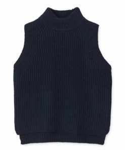 Tøj LIEWOOD Strik & Cardigans | Glory Vest Top Classic Navy