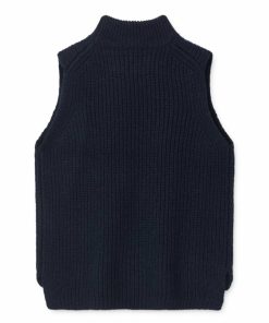 Tøj LIEWOOD Strik & Cardigans | Glory Vest Top Classic Navy