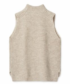 Tøj LIEWOOD Strik & Cardigans | Glory Vest Top Sandy Melange