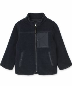 Tøj LIEWOOD Jakker & Veste | April Fleecejakke Midnight Navy