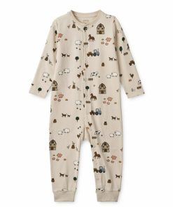 Bolig LIEWOOD Musthaves Til Baby | Birk Pyjamas Jumpsuit Farm / Sandy