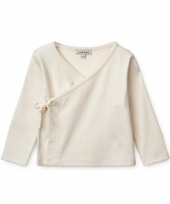 Bolig LIEWOOD Musthaves Til Baby | Tadeo Sla Om-Cardigan I Ribstrik Creme De La Creme