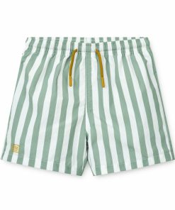 Tøj LIEWOOD Badetøj | Duke Badeshorts Stripe Peppermint / Crisp White