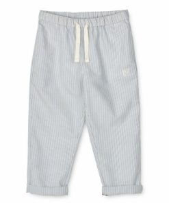 Tøj LIEWOOD Bukser og Shorts | Orlando Bukser Med Striber Y/D Stripe Riverside / Creme De La Creme