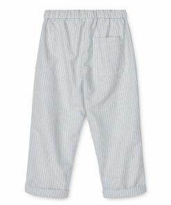 Tøj LIEWOOD Bukser og Shorts | Orlando Bukser Med Striber Y/D Stripe Riverside / Creme De La Creme