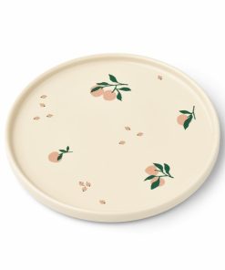 Bolig LIEWOOD Børneservice | Ophrah Porcelaenstallerken Peach / Sea Shell