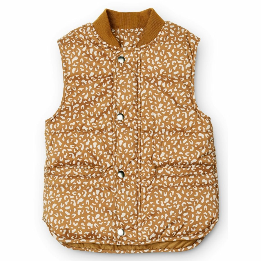 Tøj LIEWOOD Termotøj | Allison Vest Mini Leo/Golden Caramel