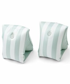 Legetøj LIEWOOD Udendørs Legetøj 2-5 år | Shirley Badevinger Stripe Dusty Mint / Creme De La Creme