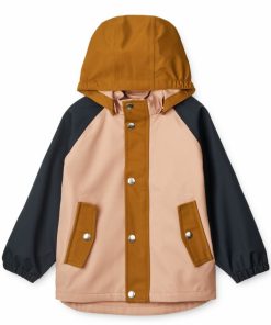 Tøj LIEWOOD Regntøj | Parker Softshell Jakke Junior Tuscany Rose Mix