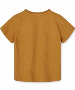 Tøj LIEWOOD Trøjer og Toppe | Apia T-Shirt Ss Golden Caramel