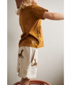 Tøj LIEWOOD Trøjer og Toppe | Apia T-Shirt Ss Golden Caramel