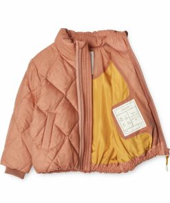 Tøj LIEWOOD Jakker & Veste | Benson Quiltet Dunjakke Tuscany Rose Mix